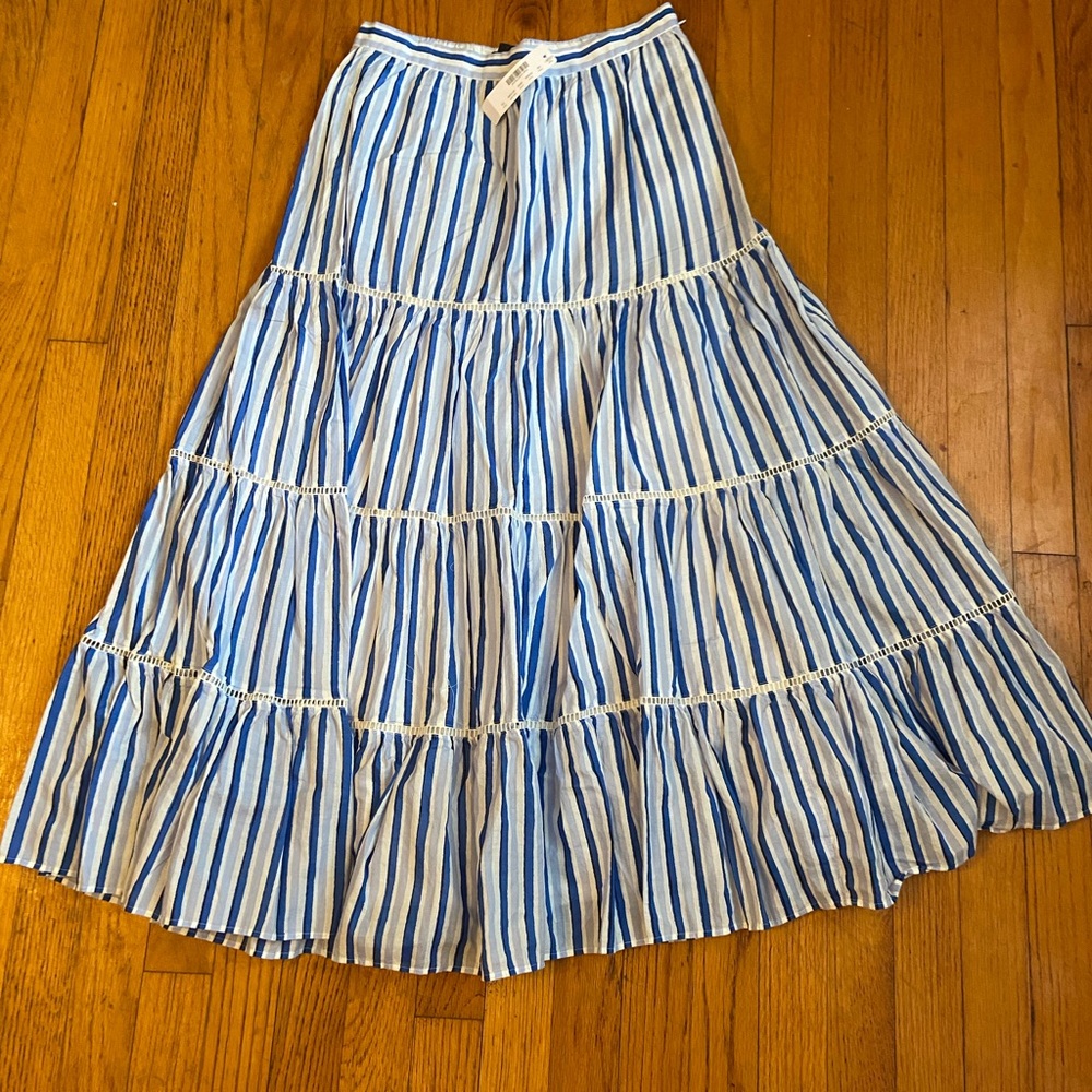 NWT J. Crew boho skirt, size TS
